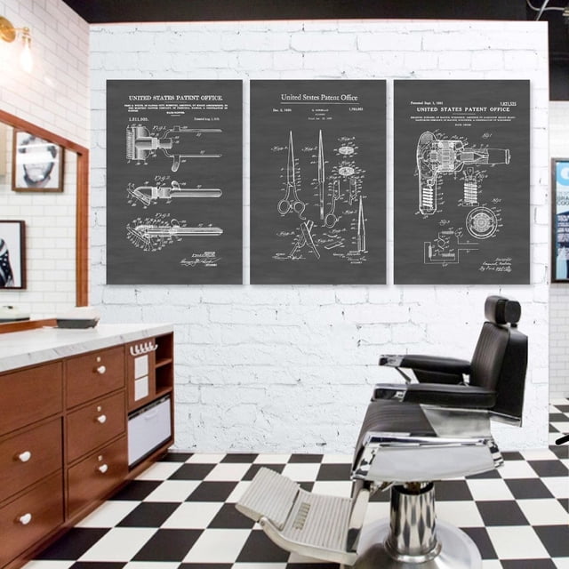 Cuadros Para Barberia Salón