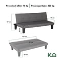 thumbnail image 2 of Sofa Cama Kingshouse Plegable Individual, 2 of 10