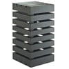 12W x 12D x 7H Midnight Bamboo Crate Risers 3 Square Unit