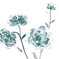 thumbnail image 3 of Wang, Melissa 20x20 Black Modern Framed Museum Art Print Titled - Traces of Flowers III, 3 of 5