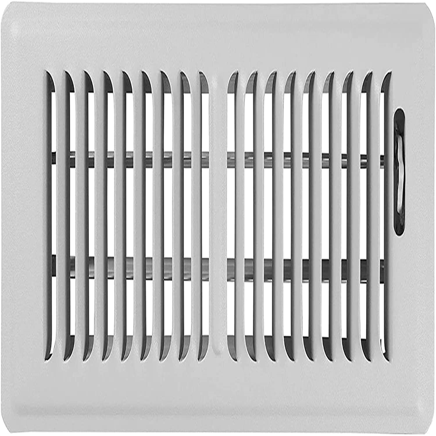 Cement Gray, Premium Floor Register, All Steel Heavy Duty Vent Cover