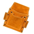 thumbnail image 3 of Bolso de La Cintura de La Herramienta Del Cuero Sharpla Espesar bolsas de uñas de cuero de vaca, 3 of 8