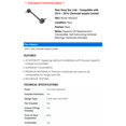 thumbnail image 2 of Rear Sway Bar Link - Compatible with 2014 - 2016 Chevy Impala Limited 2015, 2 of 2