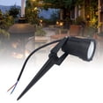 thumbnail image 2 of Fdit LED Buried Lights,LED Outdoor Soffit Lighting,LED Spotlight 6W RGB Waterproof Lawn Floodlight Garden Round Underground Light Ground Plug Light, 2 of 8