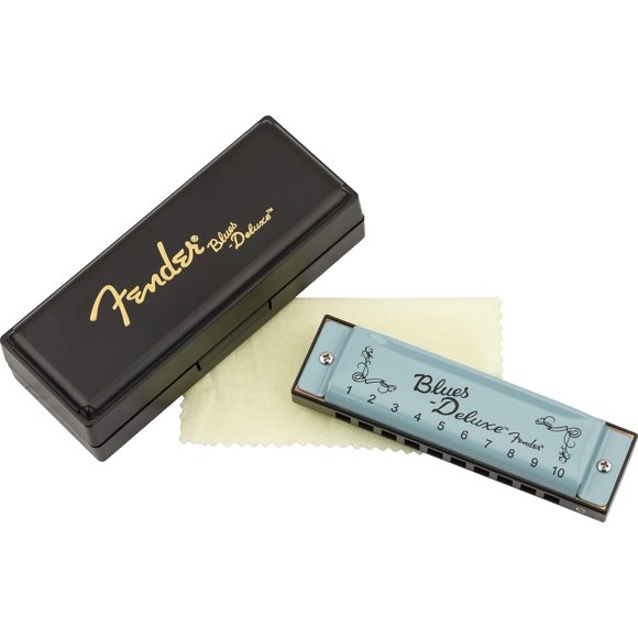 Armónica Fender Blues Deluxe en Do – 10 Agujeros