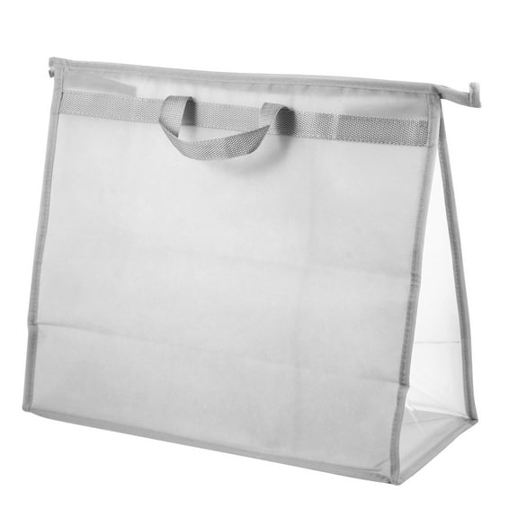 WORGEOUS  Suit Garment Bag Dustproof Storage Transparent Bags Handbag Pouch