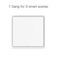 thumbnail image 2 of Interruptor de escena inalámbrico con botón pulsador, interruptor inteligente de pared con batería, control remoto por aplicación Tuya/Smart Life para dispositivos domésticos inteligentes (se, 2 of 8