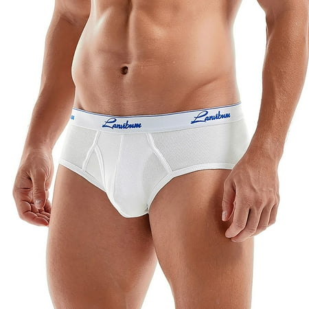 

Mishuowoti Male Fashion Underpants Knickers Ride Up Briefs Underwear Pant