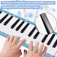 thumbnail image 4 of 37 Keys Melodica Instrument, Professional Melodica Musical Instrument with 2 Soft Blow Pipe 2 Blowing with Carrying Bag for Beginners Adults, 4 of 7