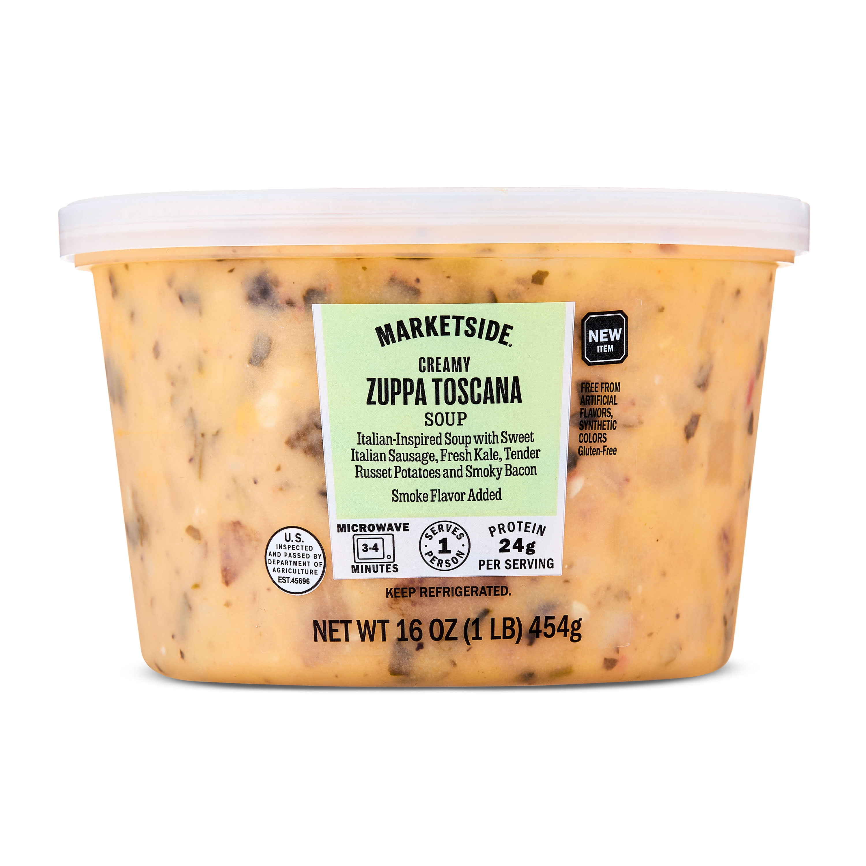 Marketside Creamy Zuppa Toscana Soup, 16 oz Cup