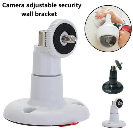 Deyuer Wall Mount Bracket Flexible Adjustable Round Base Outdoor Indoor Ceiling Security Bracket for Arlo/Pro Camera