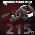 thumbnail image 1 of Carrete de pesca Baitcasting de perfil bajo 8 kg Drag 19BB Carrete de pesca con freno magnético FLhrweasw Nuevo, 1 of 7