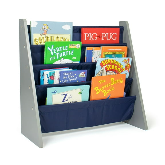 Humble Crew Sophie Kids Bookcase with 4 Shelves Book Organizer, Multiple Colors