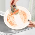 thumbnail image 5 of 3 Packs Of Wood Pulp Cotton Dishwashing Sponge 3.54x2.56 Inch Dishwashing Sponge Household Cleaning Sponge Kitchen Utensils Clean Use Colored Oil Painting Bird, 5 of 7
