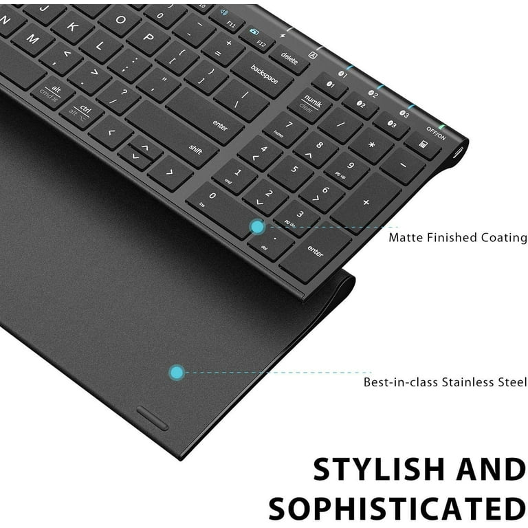 iClever Bluetooth 5.1 Multi-Device Keyboard : A. T. Guys, Your Access  Technology Experts
