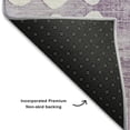 thumbnail image 7 of Dalyn Rugs Premium Machine Washable Mayfield AMF869 Purple 10' x 14' Rug, 7 of 7