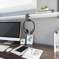 thumbnail image 3 of Soporte para auriculares con clip para cable, rotación de 360 grados, clip de resorte ajustable, 3 of 5