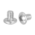 thumbnail image 1 of Uxcell Vis de Machine à Tête de Poêle, Vis Rondes en Acier Inoxydable 304 pour Armoire 50 1/4-20 x 5/16 Pouces, 1 of 7