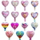 thumbnail image 2 of 10pcs 10inch Heart Spanish Happy Mother's Day Balloon Heart Shape Mama Feliz Dia Foil Balloon Mother Party Decoration Air Globos Gao Jinjia LED, 2 of 2