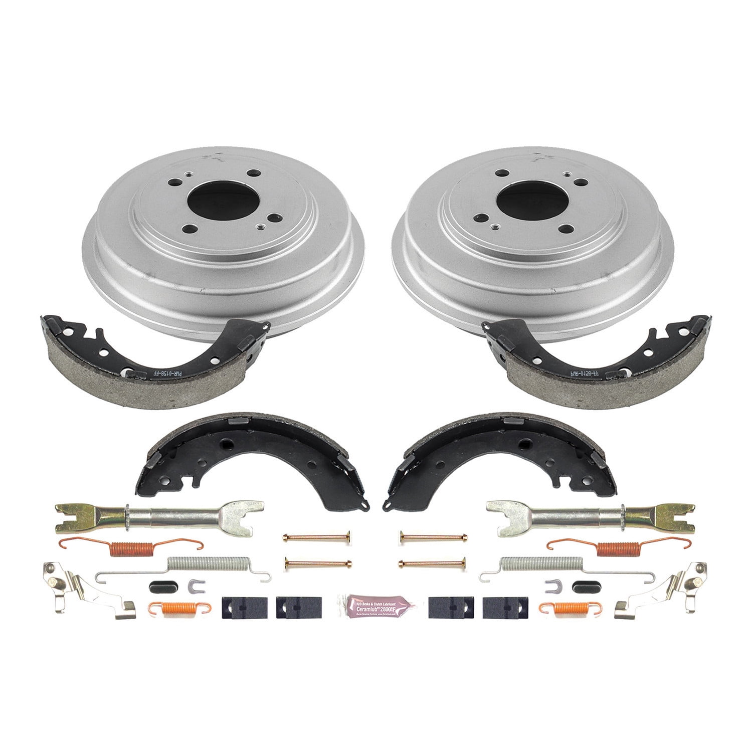 Power Stop Rear Stock Replacement Drum and Shoe Kit KOE15310DK