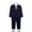 Navy, variant on JTieaclothes Elegant Boys For Sparkling Solid With Dress Pants London Style For Performances Pages And Rehearsals,Boys Outfit Sets Sizes 2-3 Years