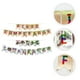 thumbnail image 4 of 2 juegos de banderines dorados con bandera española para decoración colgante de cumpleaños, 4 of 5