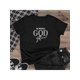 thumbnail image 4 of Camiseta de mujer "God Got Me", cómoda, de cuello redondo, informal, de mezcla de algodón, de manga corta, suave y transpirable, ideal para verano y primavera, estilo urbano, camisetas de ocio., 4 of 8