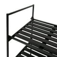 thumbnail image 6 of Organize It All 3 Tier 9 Pair Shoe Rack in Espresso, 6 of 7