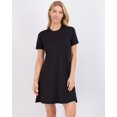 thumbnail image 2 of Real Essentials 3-Pack: Womens Soft Lounge Swing Casual T-Shirt Dress (Available in Plus Size), 2 of 6
