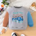 thumbnail image 2 of Vedolay Boys Hooded Sweater Big Girls Hoodies and Sweatshirts Girls Tops Blue,24, 2 of 5