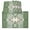 Green, variant on Sage Green Boho Placemats for Dinning Table Set of 4, American Native Southwest Abstract Art Burlap Kitchen Place Mats Waterproof Cloth Table Mats, Indoor Outdoor Placemats Easy Clean Dinner Decor