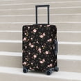 thumbnail image 5 of Yiaed Flowers Print Travel Luggage Cover Suitcase Protector Fits 18-32 Inch Luggage Wheel Covers Patterned Elastic Luggage Anti-scratch（No luggage）-Small, 5 of 5