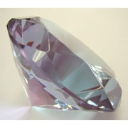 Purple Crystal Paperweight-#60 with stand