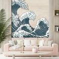 thumbnail image 3 of Idea4wall 3pcs Kobe River Japanese Style Stick Wallpaper Removable Wall Murals Large Wall Stickers for Home Decoration, 120"x72", 3 of 5