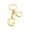 G, variant on dajkiuy Gold Initial Letter Keychain for Women Bag Charms for Handbags Metal Alphabet Keychain, Z
