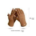 thumbnail image 4 of WonderWiz Winter Gloves for Men - Women Upgraded Touch Screen Cold Weather Thermal Warm Knit Glove Camel One Size, 4 of 5