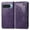 Purple, variant on Dteck Flower Embossed Wallet Case for Google Pixel 9 Pro XL,Magnetic Leather Card Slots Flip Case Shockproof Kickstand Cover with Wrist Strap for Google Pixel 9 Pro XL,Purple
