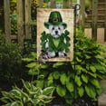 thumbnail image 2 of Westie St Patrick's Day Leprechaun Garden Flag, 2 of 3