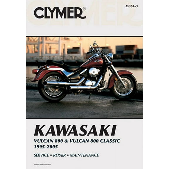 Clymer Repair/Service Manual '95-05 VN800 Vulcan & Classic (M354-3)