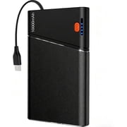 Aaoyun 22.5W 10000mAh Portable Power Pack with Built-in USB C Cable
