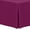 Raspberry, variant on Ultimate Textile 8 ft. Fitted Polyester Tablecloth - for 30 x 96-Inch Banquet and Folding Rectangular Tables, Oyster