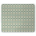 thumbnail image 1 of Folk Mouse Pad, Style Diagonal Squares and Floral Motif in Soft Tones Classical Ornament, Rectangle Non-Slip Rubber Mousepad, Multicolor, by Ambesonne, 1 of 2