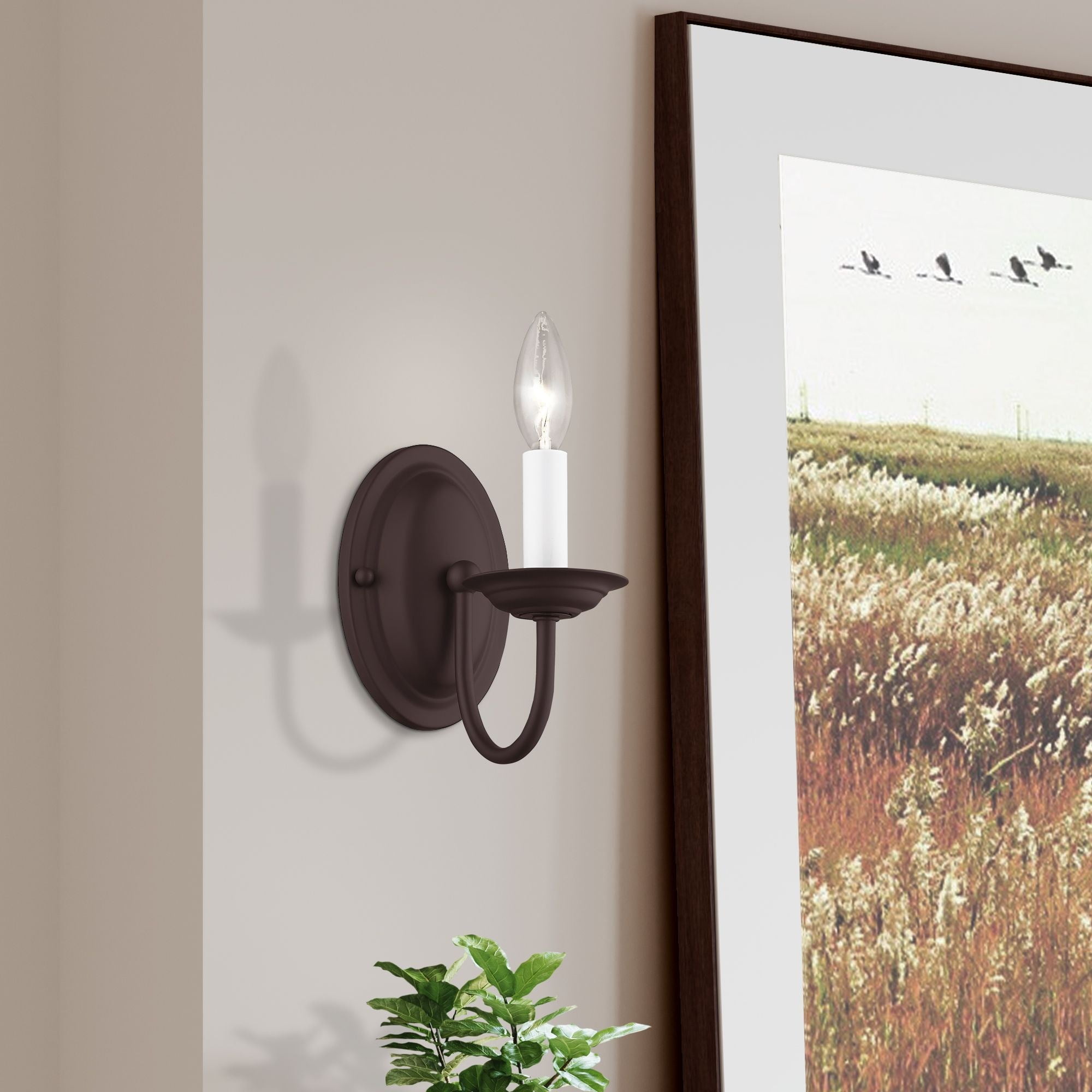 Livex Lighting Wall Sconce in Bronze