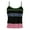 Black, variant on Womens Tank Tops Striped Halter Knit Sleeveless Inner Casual Summer Top