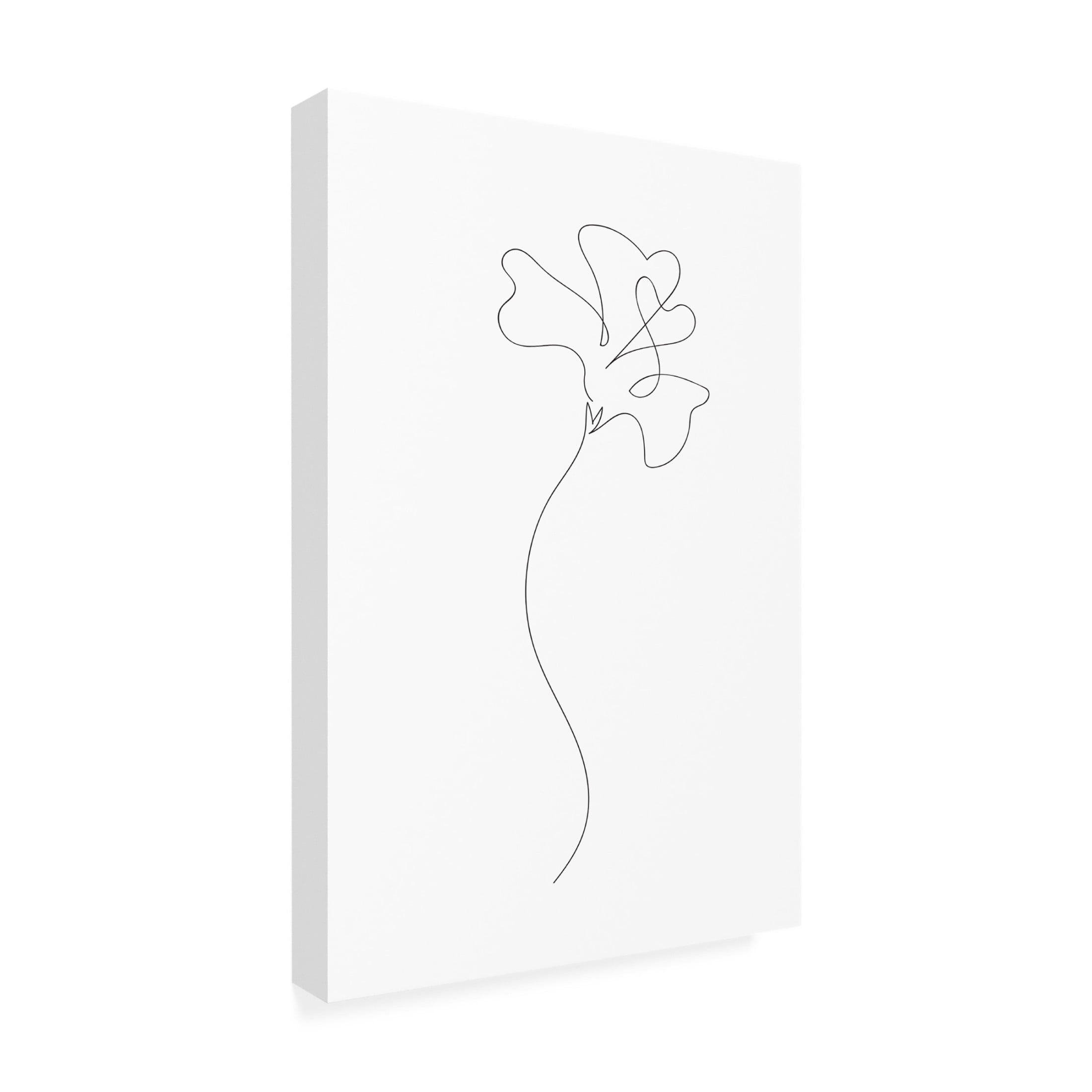 Canvas Wall Art - Pictufy Studio Ii 'Flower' Wall Art for Living Room, Bedroom, or Office Décor by Trademark Fine Art - 16 x 24 Inches