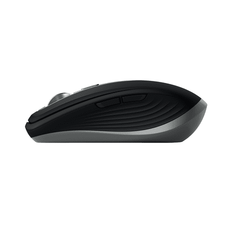 Logitech - MX Anywhere 3S for Mac Wireless Bluetooth Fast Scrolling Mouse with Programmable Buttons - Space Gray