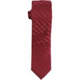 thumbnail image 1 of Original Penguin Mens Wefald Skinny Check Self-tied Necktie, Red, One Size, 1 of 1