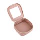 thumbnail image 5 of Pequeña bolsa de maquillaje para mujeres bolsas cosméticas portátiles con cremallera dorada Clear Teen Girl Regalo de moda Bag Multipropiors Travel Bag rosa gris, 5 of 10