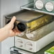 thumbnail image 4 of Refrigerator Drawer Ice Storage Container 32 Grid Ice Cube Mould Box Popsicle Molds Maker Tray, 4 of 5