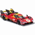 thumbnail image 5 of Bburago Ferrari 499P #50 Hypercar Racing Collection 1/43 Scale Model Car, 24H Le Mans Champion 2024, 5 of 5